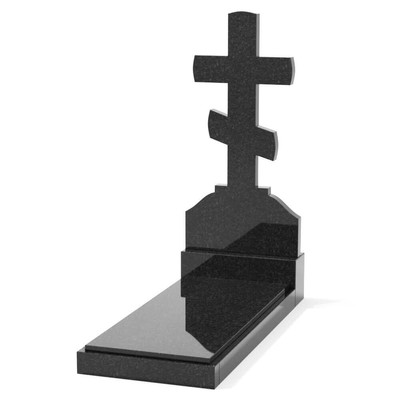 Памятник в виде креста из гранита КР-5